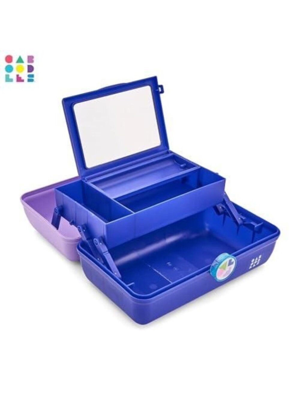Caboodles on-the-Go Girl Storage - Lilac Over Cobalt Blue - Picture 2 of 7